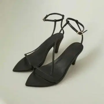 [ RIM.ARK ] 샤프 스트랩 힐 샌들 38 샌들