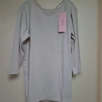 Chacott 백 크로스 7부 소매 롱 T셔츠 M 요가 [미사용 새상품]