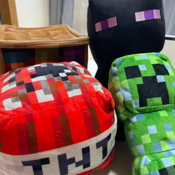 마인크래프트 봉제 인형 묶음 판매 세트