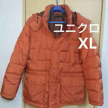 유니클로 UNIQLO 후드 부착 다운 자켓 사이즈 XL