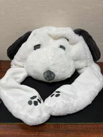 스누피 후드형 모자 윈터 햇