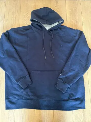 챔피온 자수 로고 후드 부착 후드티 트레이닝복 네이비 4XL