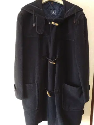 이탈리아제 MARINA YACHTING 네이비 더플 코트 프론트 토글