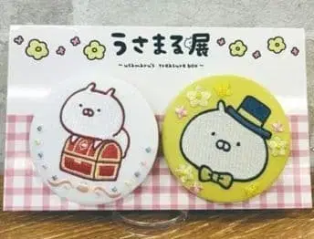 우사마루전 굿즈 포함 티켓 자수 캔 배지