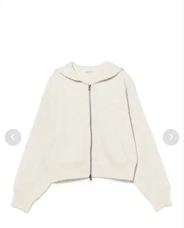 BEAMS BOY 세일러 맨투맨 풀 집업