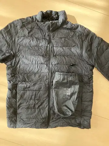 UNIQLO 울트라 라이트 다운 다운 자켓 L 그레이