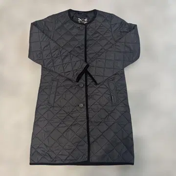 LAVENHAM 그레이 블랙 퀼팅 자켓 38