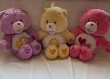 케어베어 봉제 인형 3체 세트