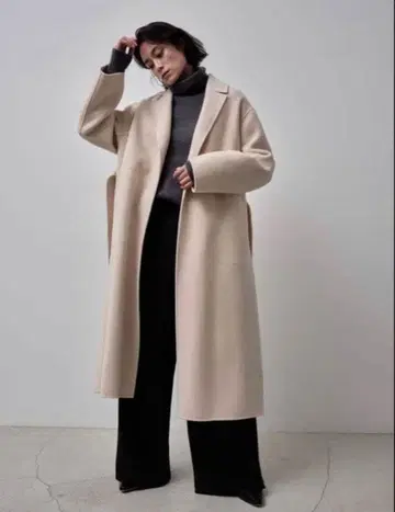 스터닝 루어 테일러 리버 코트 울 아이보리 사이즈 0