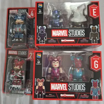 마블 스튜디오 베어브릭 피규어 세트 6체
