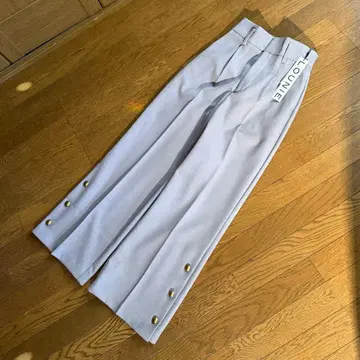 LOUNIE 그레이 슬랙스 롱 레그 효과!!