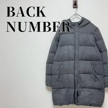 백넘버 마루하치마와타 콜라보 미들 다운 자켓 아메리칸 덕 그레이