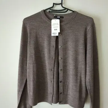 UNIQLO 메리노울 쿨넥 가디건