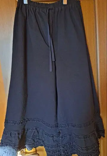 핑크하우스 2025 소프트 데님 와이드 팬츠