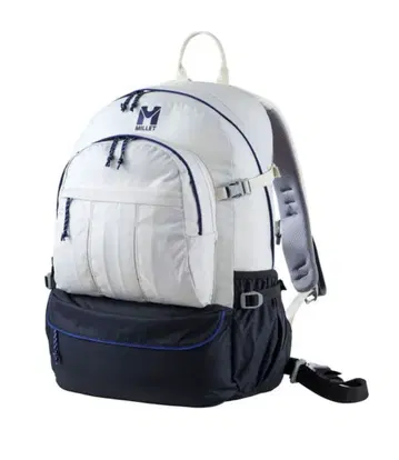 [ 미사용 새상품 ] MILLET 마르쉐 20 백팩 화이트/네이비