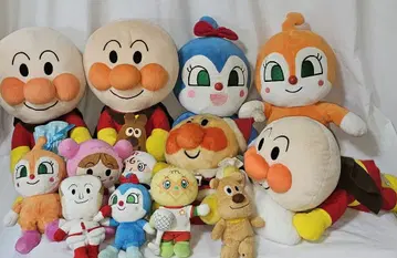 호빵맨 봉제 인형 세트 13체