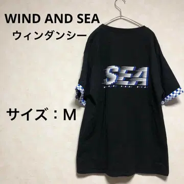 [새상품급] WIND AND SEA T셔츠 블랙 M 사이즈