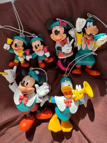 디즈니 크리스마스 오너먼트 6개 세트