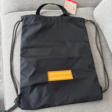 HUNTER 블랙 냅색 백팩