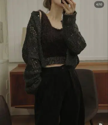 willfully 니트 탱크 브라운