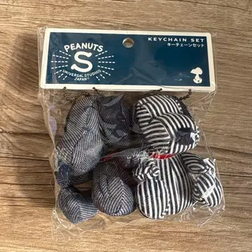 스누피 데님 마스코트 usj