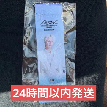 준 세븐틴 SEVENTEEN 플래그 키링 가챠