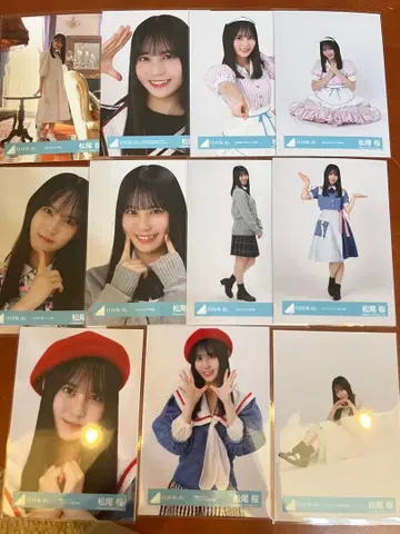 히나타자카46 마츠오 사쿠라 브로마이드 묶음 판매