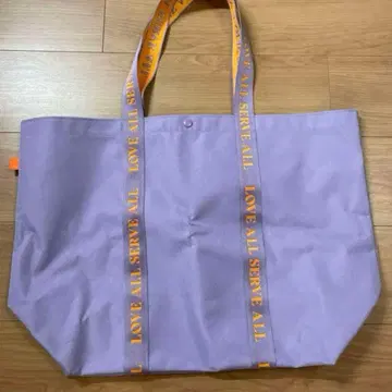 후지이 카제 LOVE ALL SERVE ALL 토트백