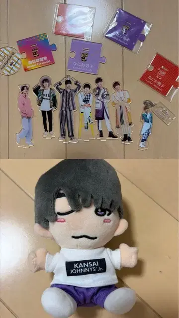 나니와단시 타카하시 쿄헤이 아크릴 스탠드 치비누이 세트