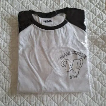 TEAM WHITE 2015 T셔츠 화이트/블랙