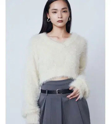 EMODA 재기 니트 시퀸즈 귀여운 겨울 반짝반짝 택 포함 새상품