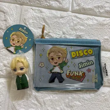 새상품 BTS 지민 미니 파우치 마스코트