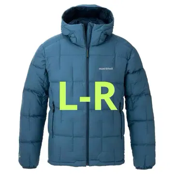 새상품 한정 컬러 몽벨 네쥬 다운 후드티 L R 사이즈 montbell
