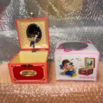 익명 배송 밀키 50주년 기념 뮤직 박스 페코짱 오르골