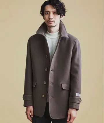 나노 유니버스 멜톤 싱글 P 코트