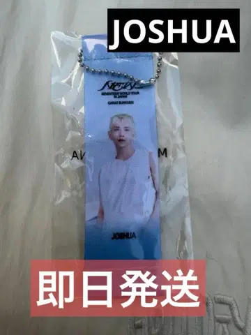 조슈아 세븐틴 SEVENTEEN 플래그 키링 가챠