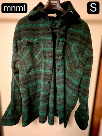 mnml 플란넬 셔츠 S 사이즈 새상품급!