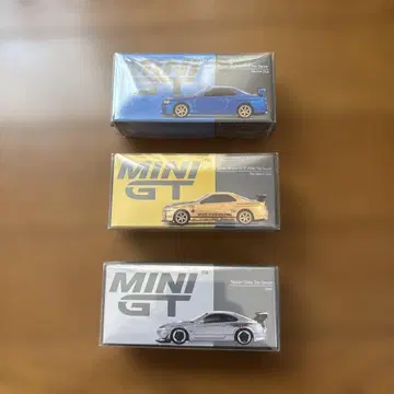 MINIGT 3대 세트 묶음 판매 TOP SECRET R34 실비아
