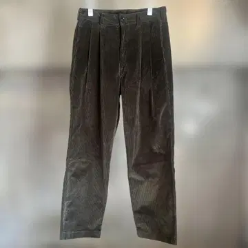 is-ness Two-Tuck Corduroy Wide Pants