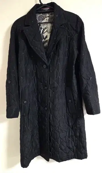 레오나르 블랙 코트 사이즈 11R