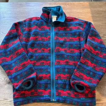 L.L.Bean 올 패턴 플리스 지퍼 자켓