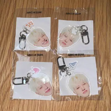 소정환 얼굴 아크릴 키링 희로애락 컴프