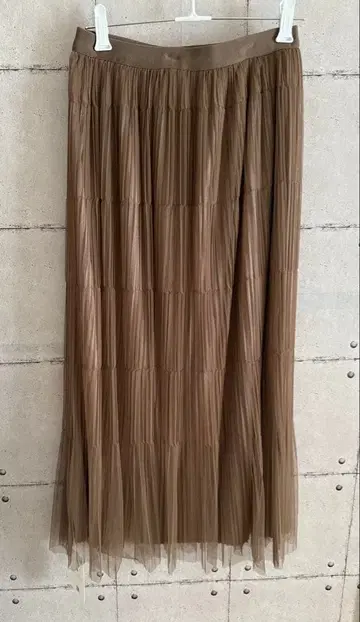 [택 포함 새상품] Bou Jeloud 플리츠 스커트 FREE 사이즈