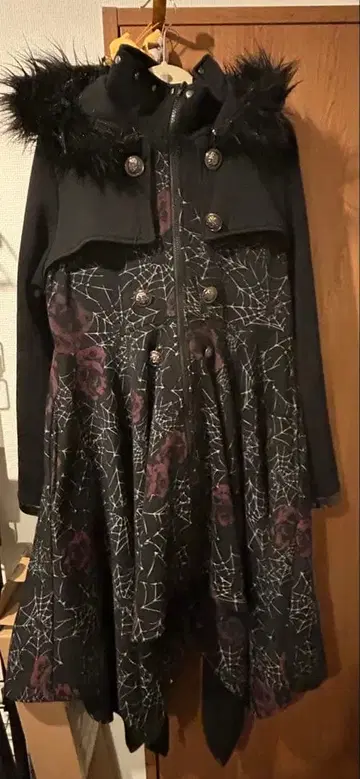 섹포 비대칭 나폴레옹 코트 설명 확인 부탁드립니다!