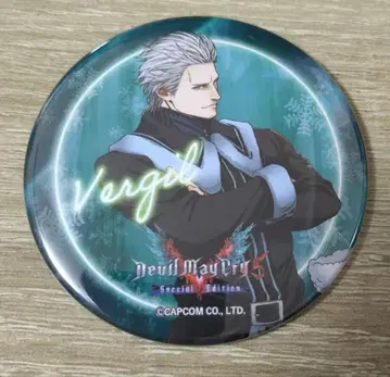 데빌 메이 크라이 크리스마스 캔뱃지 버질 3