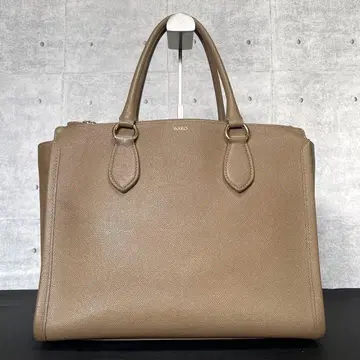 [ 새상품급 ] WAKO 긴자 와코 사피아노 가죽 그레이지 A4 토트백