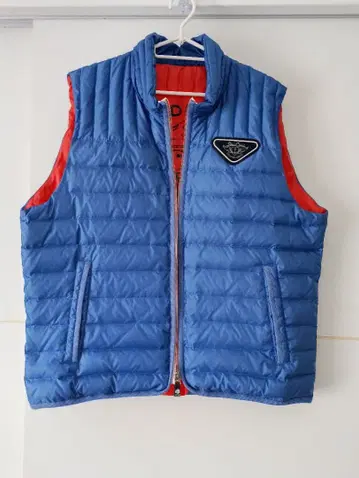 SINA COVA 파랑 퀼팅 베스트