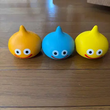 슬라임 피규어 세트 3종 소프트 비닐 스퀴즈