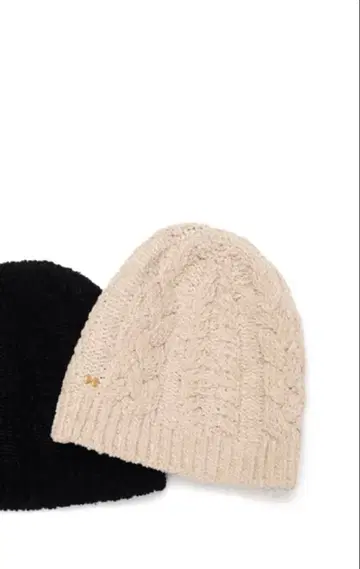 미나 페르호넨 니트 모자 snow fur