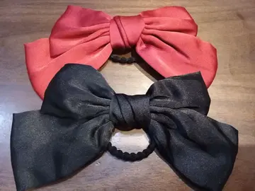 헤어 액세서리 리본 머리끈 헤어 액세서리 빅 사이즈